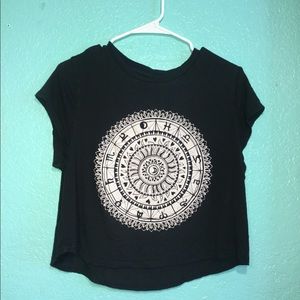 Black Crop Top